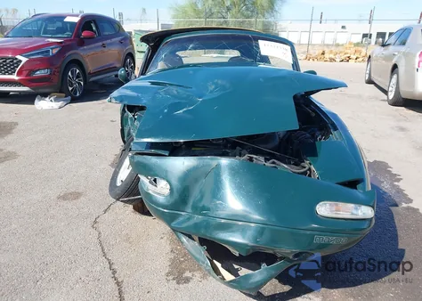 1991 Mazda Mx-5 Miata из США, поврежденный, VIN JM1NA3517M0230310